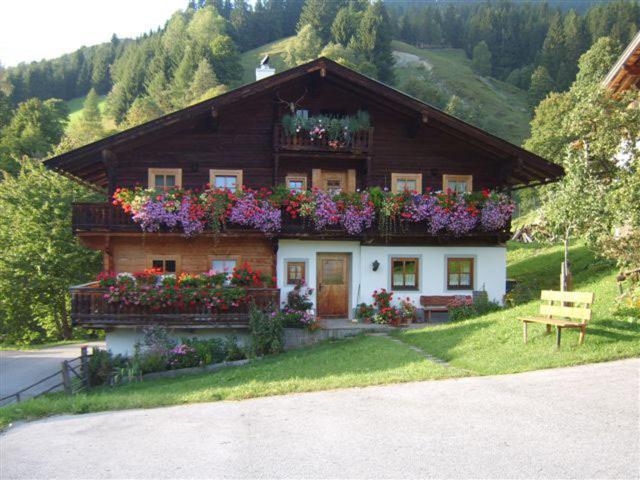 Ferienhaus Grubhof Saalbach-Hinterglemm Eksteriør bilde